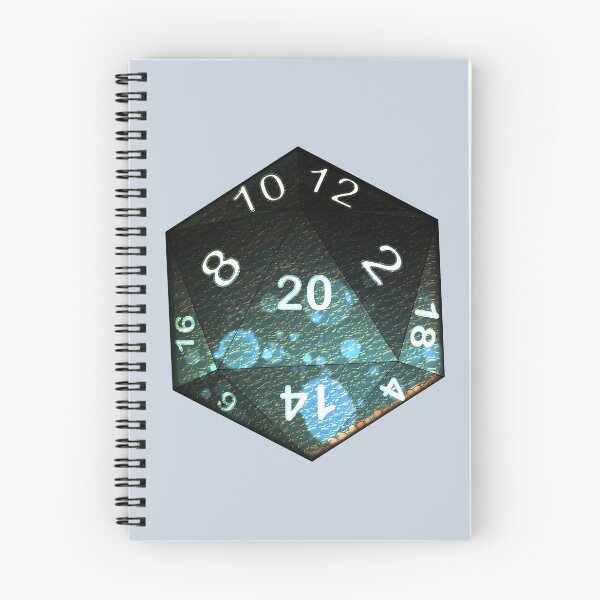 Item preview, Toxic Blue D20 Dice designed and sold by NicholiCosplay.