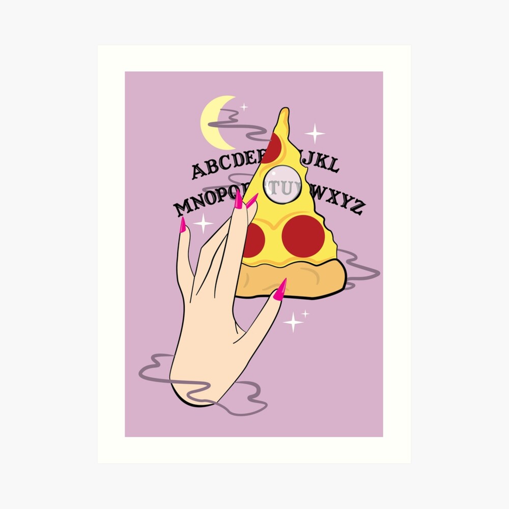 pizza ouija board shirt