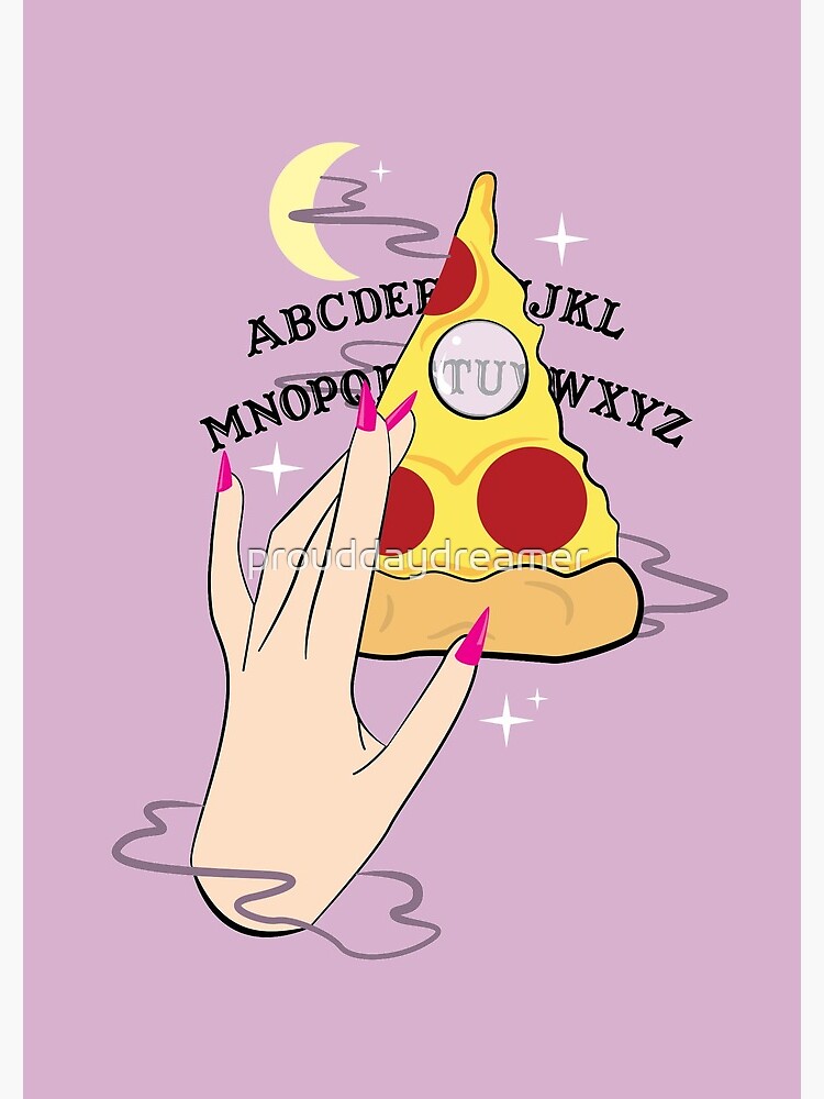 pizza ouija board shirt