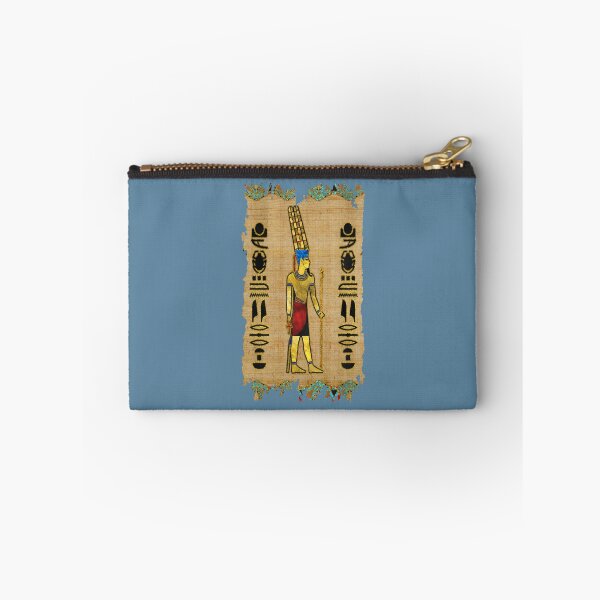 Item preview, egyptian amun ra   amun re ornament on papyrus designed and sold by Elliettelegaspi.