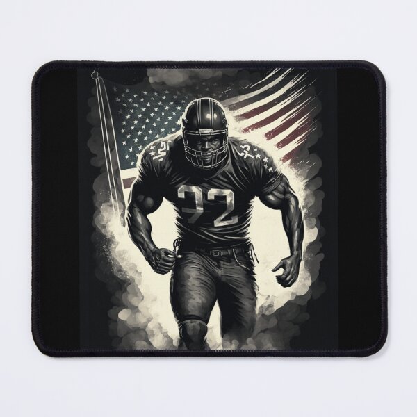 Item preview, American Football Player Usa Flag designed and sold by druckfun.