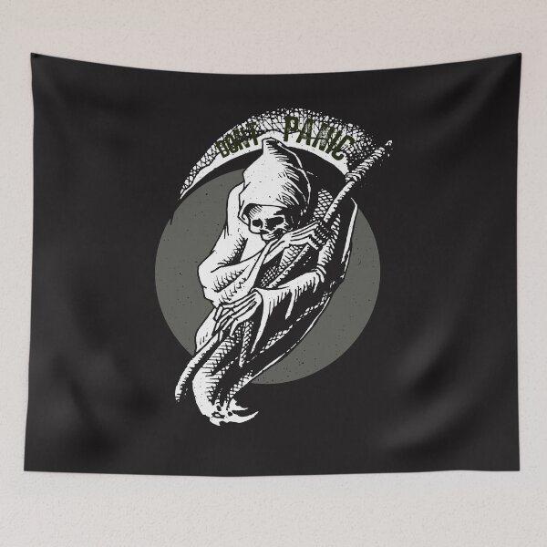 Item preview, Don't Panic - Grim Reaper designed and sold by ChrisFeil.