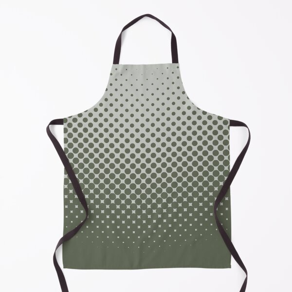 Item preview, Stylish Halftone Dots, army green designed and sold by markeralchemy.