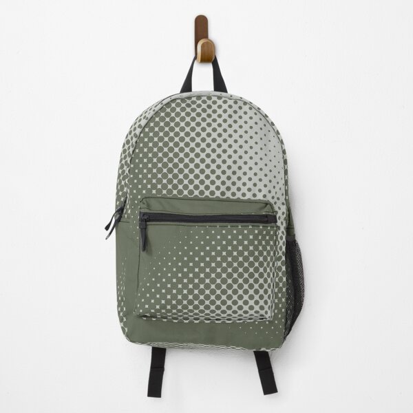 Item preview, Stylish Halftone Dots, army green designed and sold by markeralchemy.