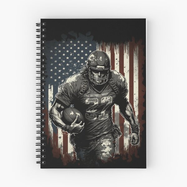 Item preview, American Football Player Usa Flag designed and sold by druckfun.
