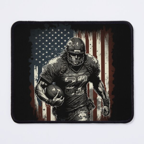 Item preview, American Football Player Usa Flag designed and sold by druckfun.