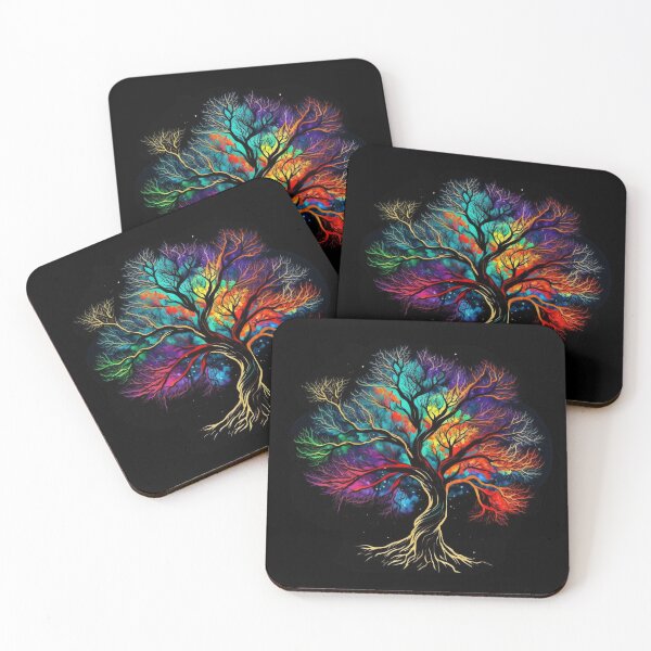 Item preview, Tree of colors designed and sold by dotjamstudios.