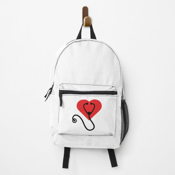 Item preview, Girls Women Nurses Valentines Day Hearts Stethoscope designed and sold by CoupleSnack.