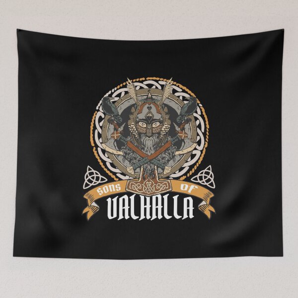 Item preview, Celtic Warrior Valhalla Viking Knot Art designed and sold by MrEddie10.