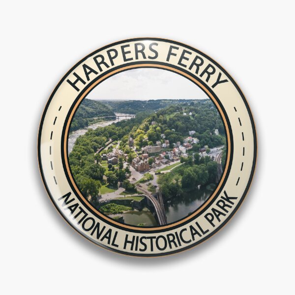 Item preview, Harpers Ferry National Historical Park Badge designed and sold by KrisSidDesigns.