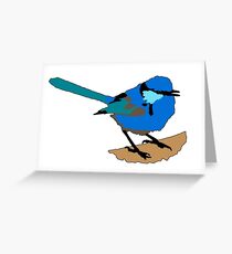 Splendid Fairy-wren Greeting Card