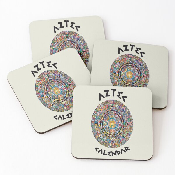 Item preview, aztec calendar mexico hieroglyphic mandala mayan designed and sold by Elliettelegaspi.