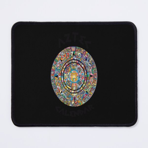 Item preview, aztec calendar mexico hieroglyphic mandala mayan designed and sold by Elliettelegaspi.