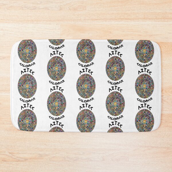Item preview, aztec calendar mexico hieroglyphic mandala mayan designed and sold by Elliettelegaspi.