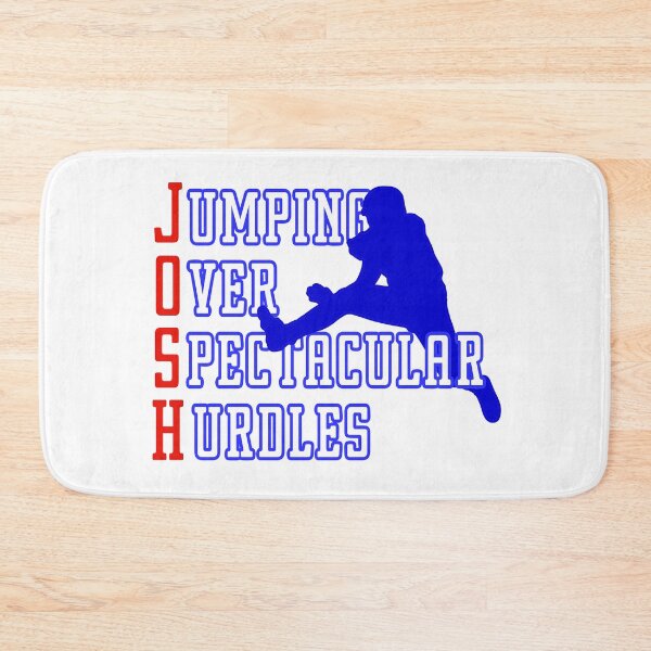 Item preview, Buffalo Quarterback JOSH Jumping Over Spectacular Hurdles designed and sold by SmileThreads.