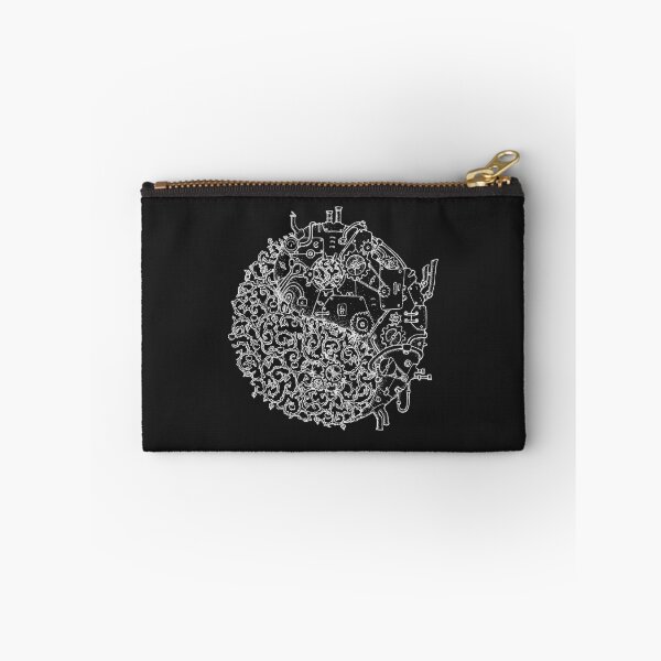Item preview, Dreampunk Steampunk YinYang (White Lineart) designed and sold by Sam Deacon Art.
