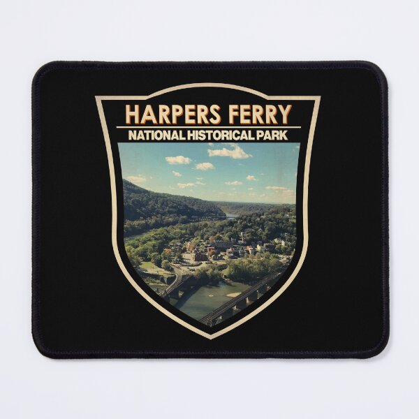 Item preview, Harpers Ferry National Historical Park Travel Art Badge designed and sold by KrisSidDesigns.