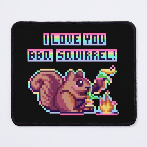 Item preview, I Love You BBQ Squirrel! designed and sold by KawaiiKimu.
