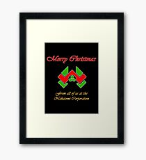 Nakatomi Christmas Framed Print