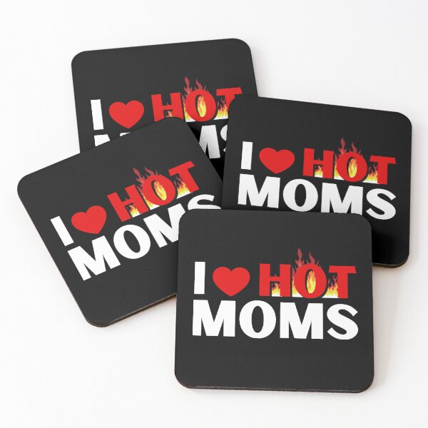 Item preview, I Love Hot Moms designed and sold by It's On Backwards.