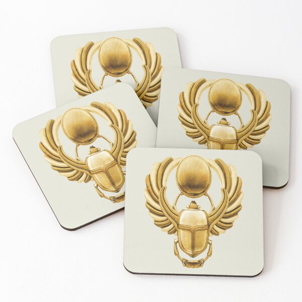 Item preview, gold egyptian scarab designed and sold by Elliettelegaspi.