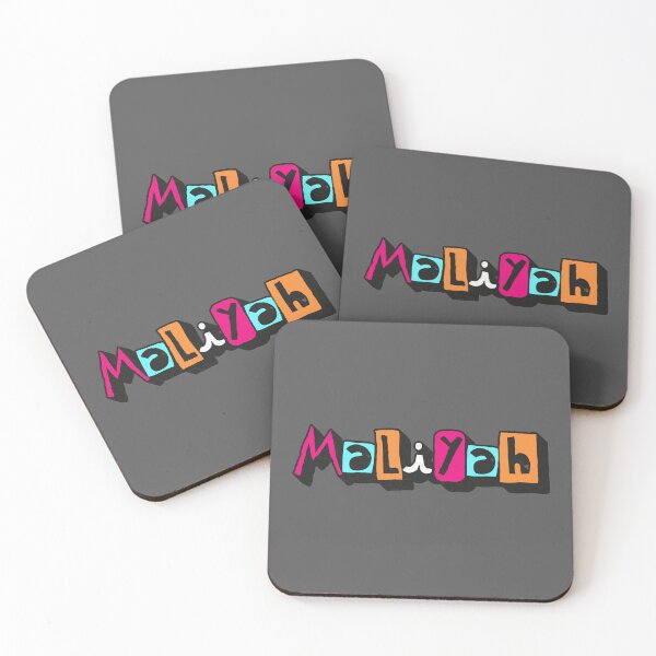 Item preview, MALIYAH Custom Text Birthday Name designed and sold by Danylo Mikhnievych.