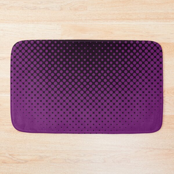 Item preview, Stylish Halftone Dots Dark, purple designed and sold by markeralchemy.