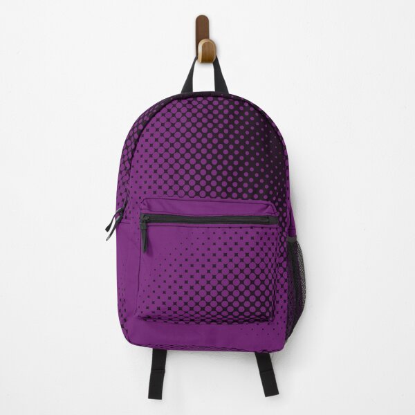 Item preview, Stylish Halftone Dots Dark, purple designed and sold by markeralchemy.