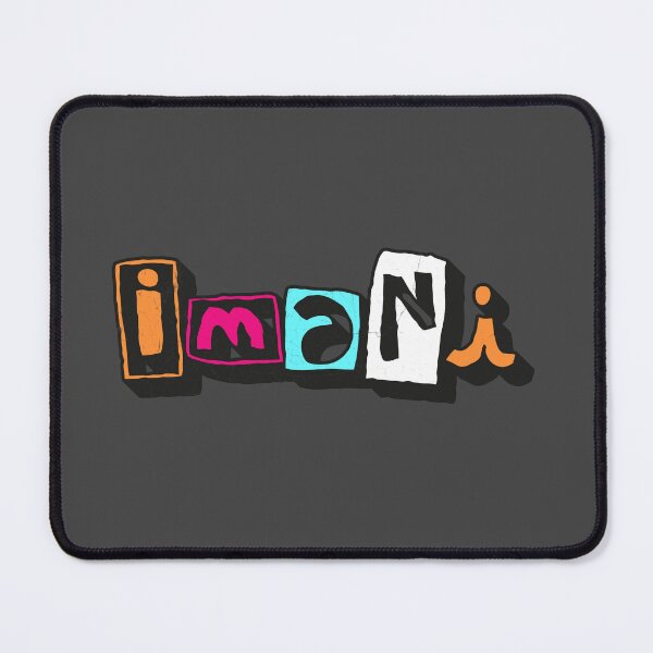 Item preview, IMANI Custom Text Birthday Name designed and sold by Danylo Mikhnievych.