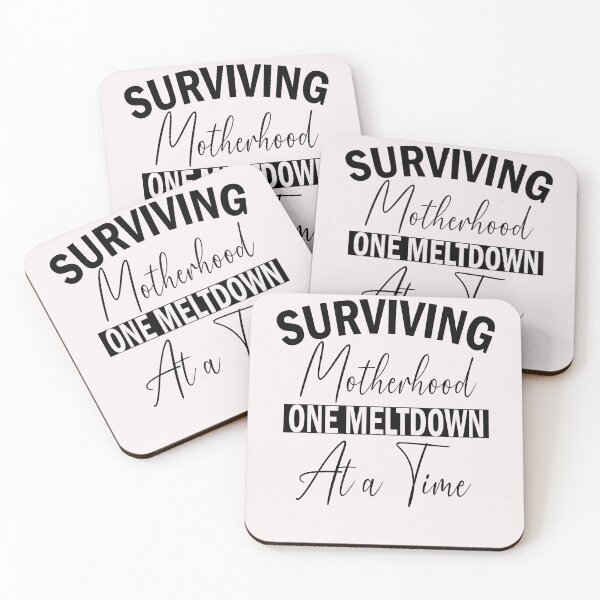 Item preview, Surviving Motherhood One Meltdown At a Time Funny Mom Life  designed and sold by Leader Shirts.