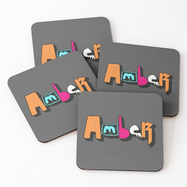 Item preview, AMBER Custom Text Birthday Name designed and sold by Danylo Mikhnievych.