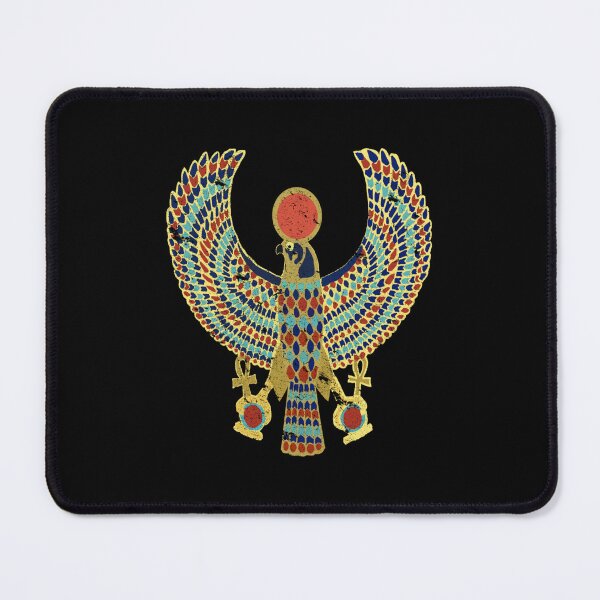 Item preview, horus ancient egyptian falcon hieroglyph archaeology design designed and sold by Elliettelegaspi.