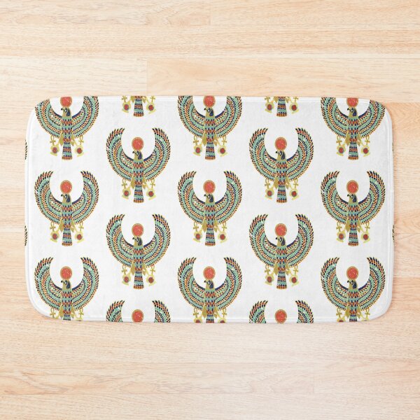 Item preview, horus ancient egyptian falcon hieroglyph archaeology design designed and sold by Elliettelegaspi.