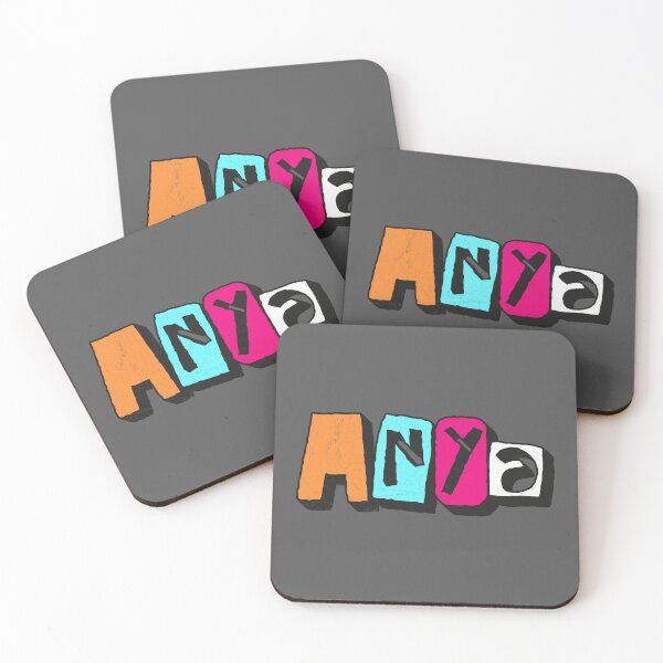 Item preview, ANYA Custom Text Birthday Name designed and sold by Danylo Mikhnievych.