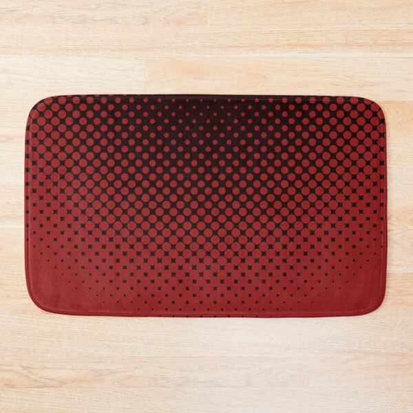 Item preview, Stylish Halftone Dots Dark, red designed and sold by markeralchemy.