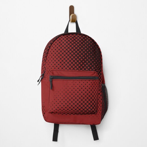 Item preview, Stylish Halftone Dots Dark, red designed and sold by markeralchemy.
