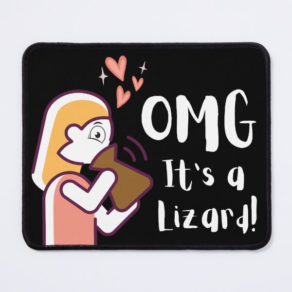 Item preview, OMG Oh My God its a Lizard designed and sold by It's On Backwards.