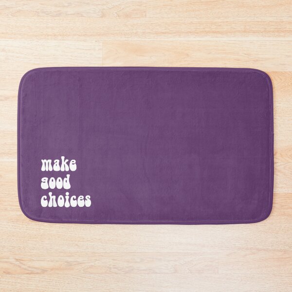 Item preview, Copy of Copy of Make Good Choices | dark purple | 70s Style Sticker designed and sold by meandmissb.