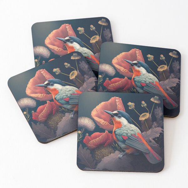 Item preview, Amapola al estilo de John James Audubon designed and sold by Isa Popping.