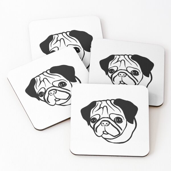 Item preview, Minimalist Pug designed and sold by Whoofster.