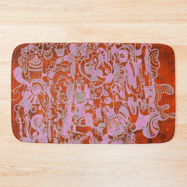 Item preview, A neon abstract composition designed and sold by RealMatch.