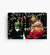 Muppets-christmas Canvas Print