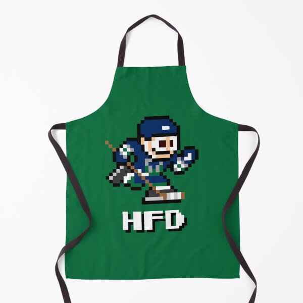 Item preview, Hartford Whalers Home + Initials (8-bit Hockey Player) designed and sold by The Armorsmith.