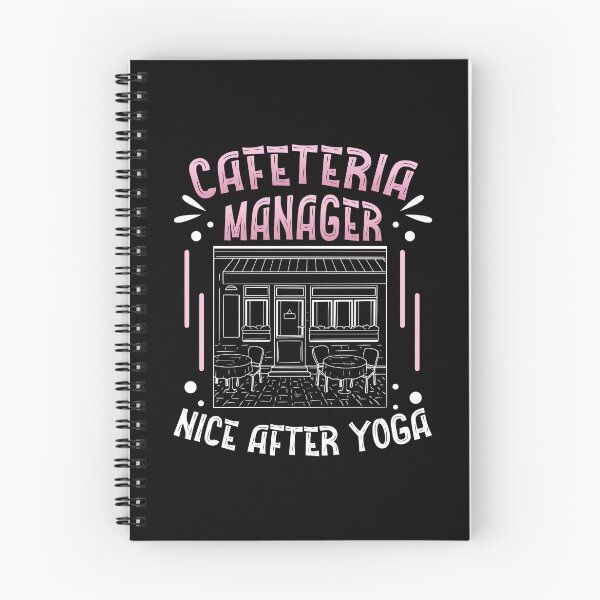 Item preview, Cafeteria Manager Funny Cafeteria Management Nice After Yoga designed and sold by StrongShirts.