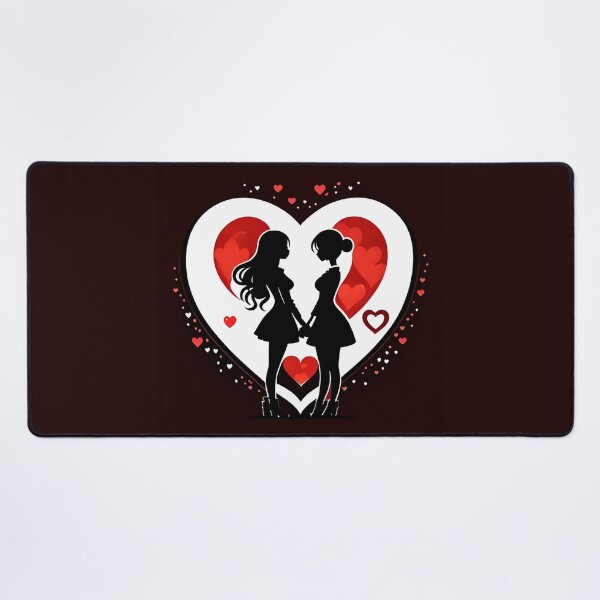 Item preview, Silhouette of Love Dark Burgundy designed and sold by Ellen Davis.