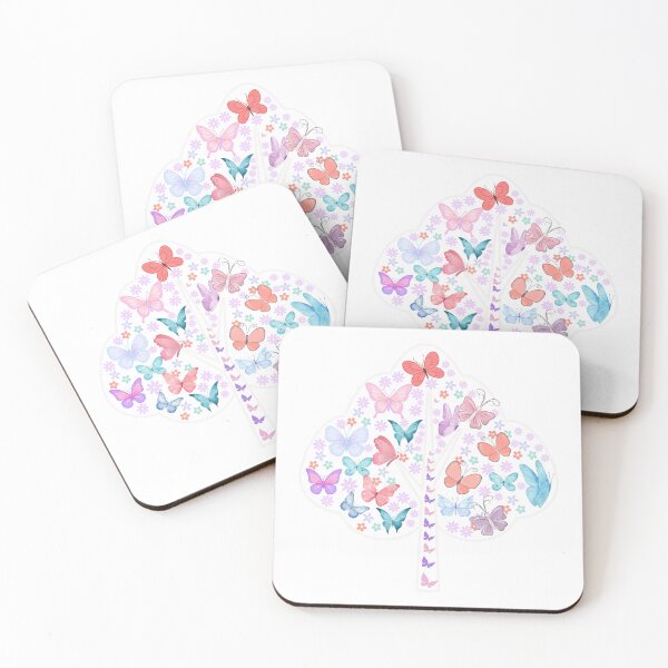 Item preview, Butterfly Pattren, Beautiful Tree And Flowers designed and sold by Onasaart.