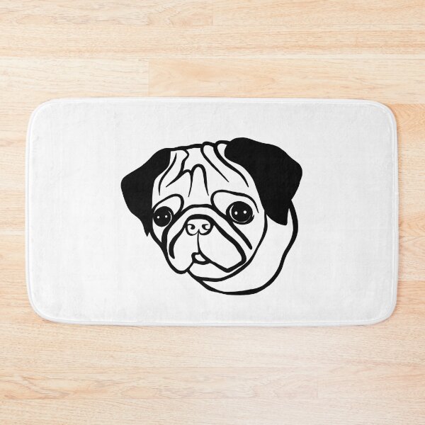 Item preview, Pug Minimalist Dog designed and sold by Whoofster.