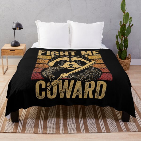 Item preview, Fight Me Coward designed and sold by Vendetta-art.