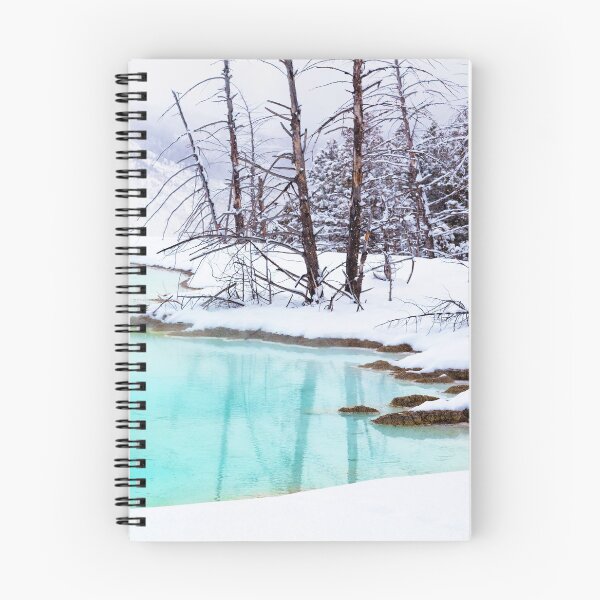 Item preview, Winter at Canary Spring, Yellowstone National Park, Wyoming designed and sold by Digital Studio D2.