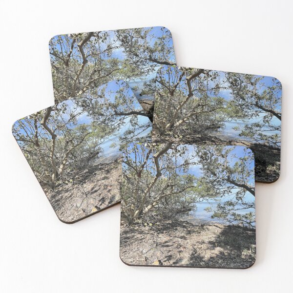 Item preview, Small Hidden Beach at Robinson Preserve designed and sold by Sparkleweather.